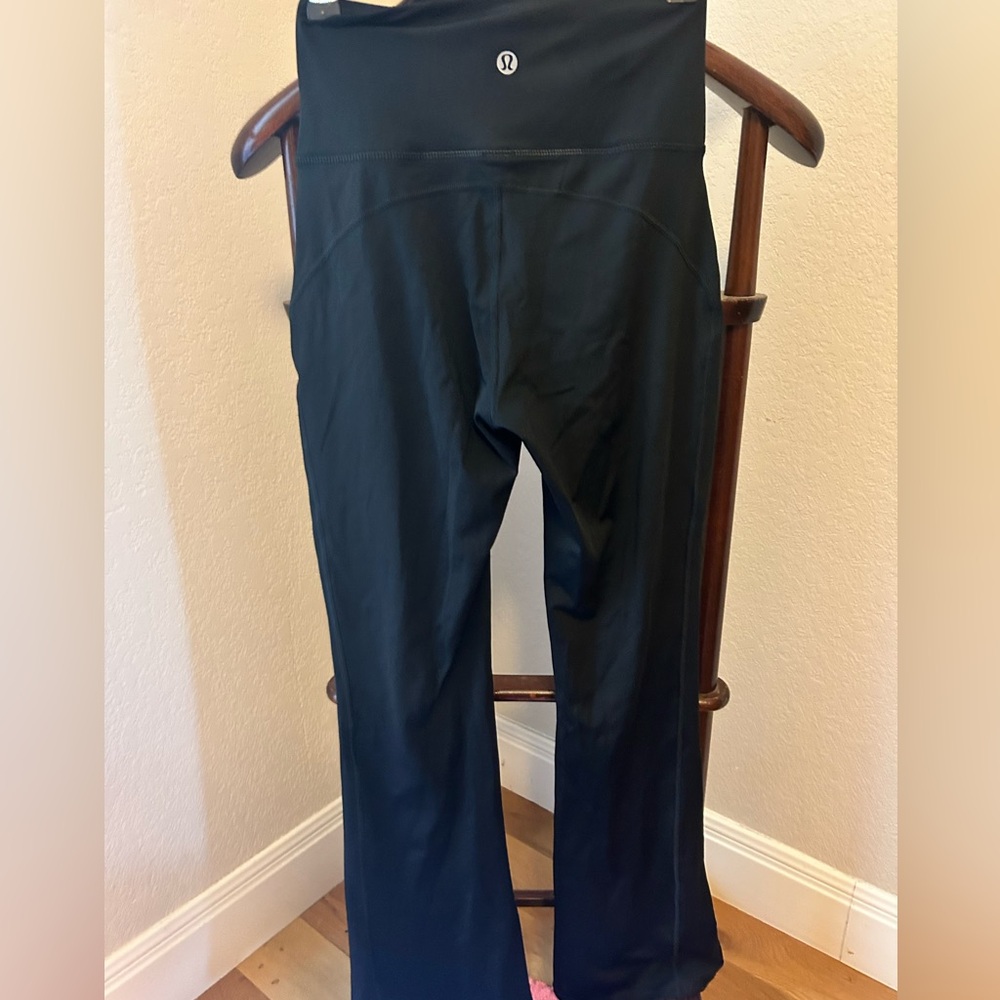Lululemon Black flare legging pants